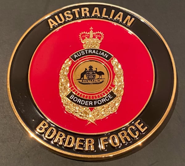 ABF Commissioner Challenge coin obverse