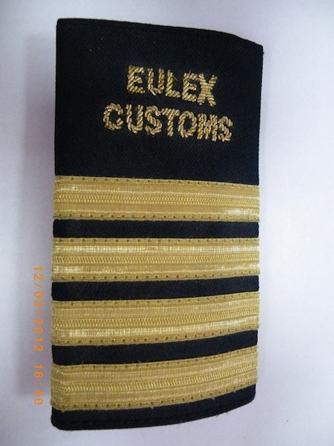 EULEX Test Shoulder patch
